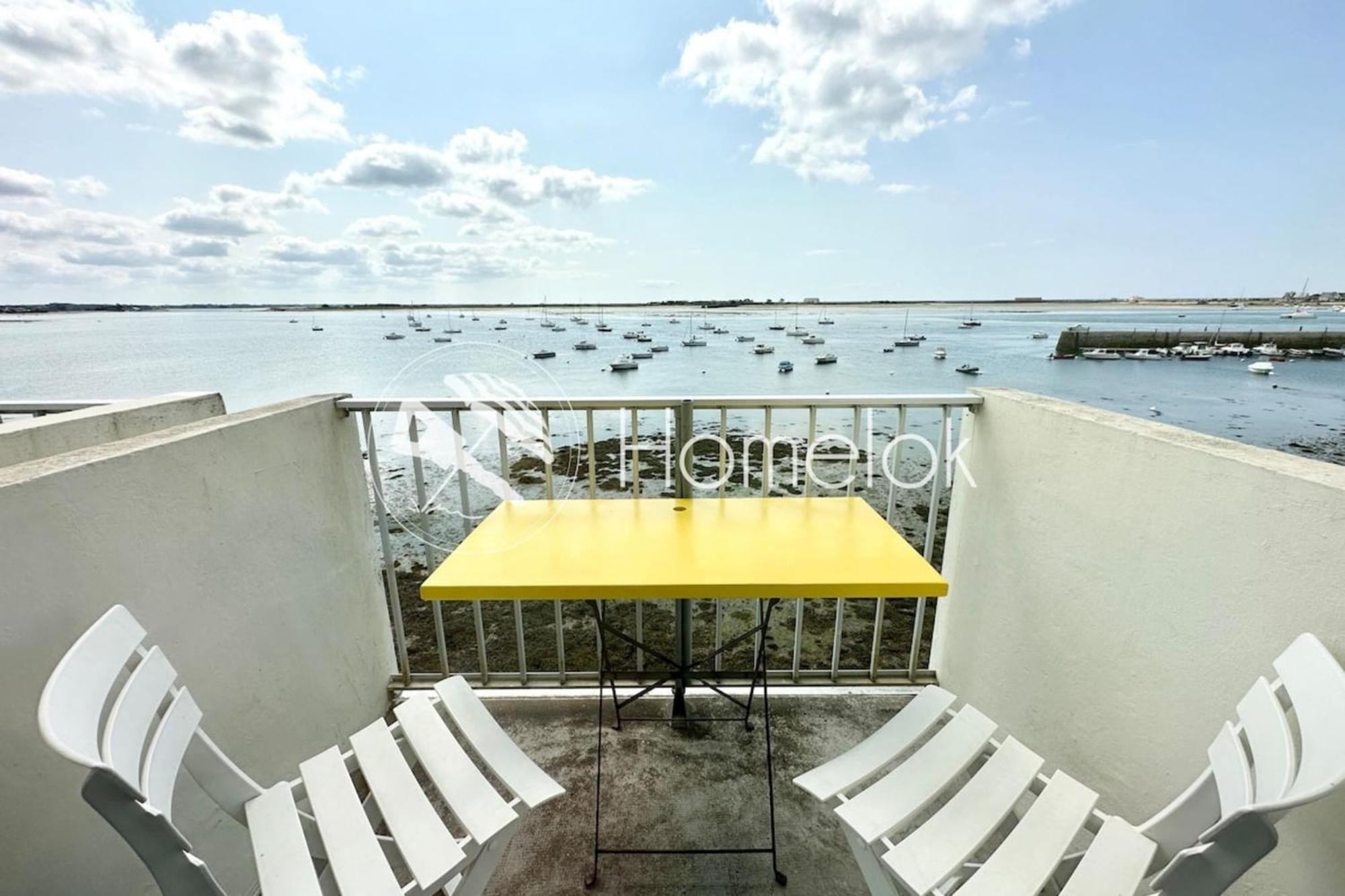 Pieds Dans L'Eau ! T2 Top Cosy Vue Mer 180 Port-Louis Extérieur photo